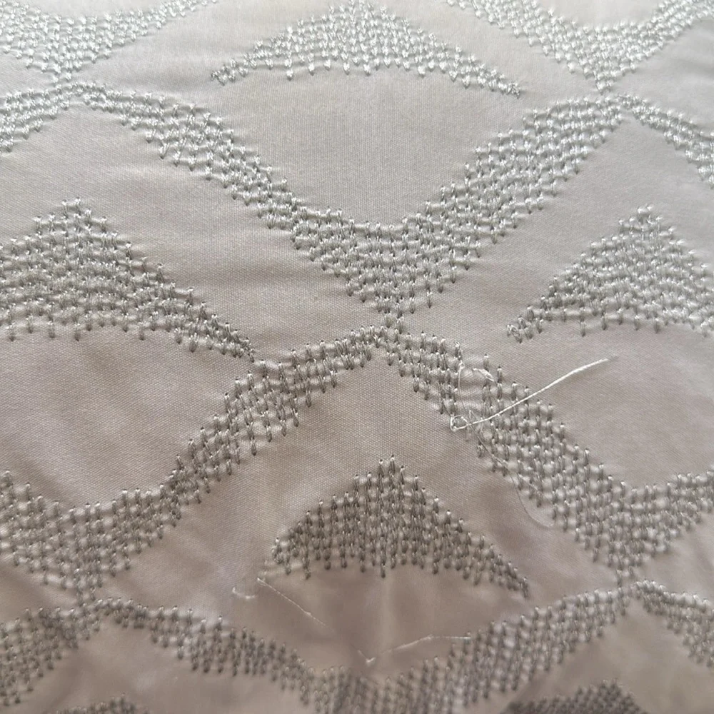 Accent Pillow Size 12 x 18 Color Light Grey Silver